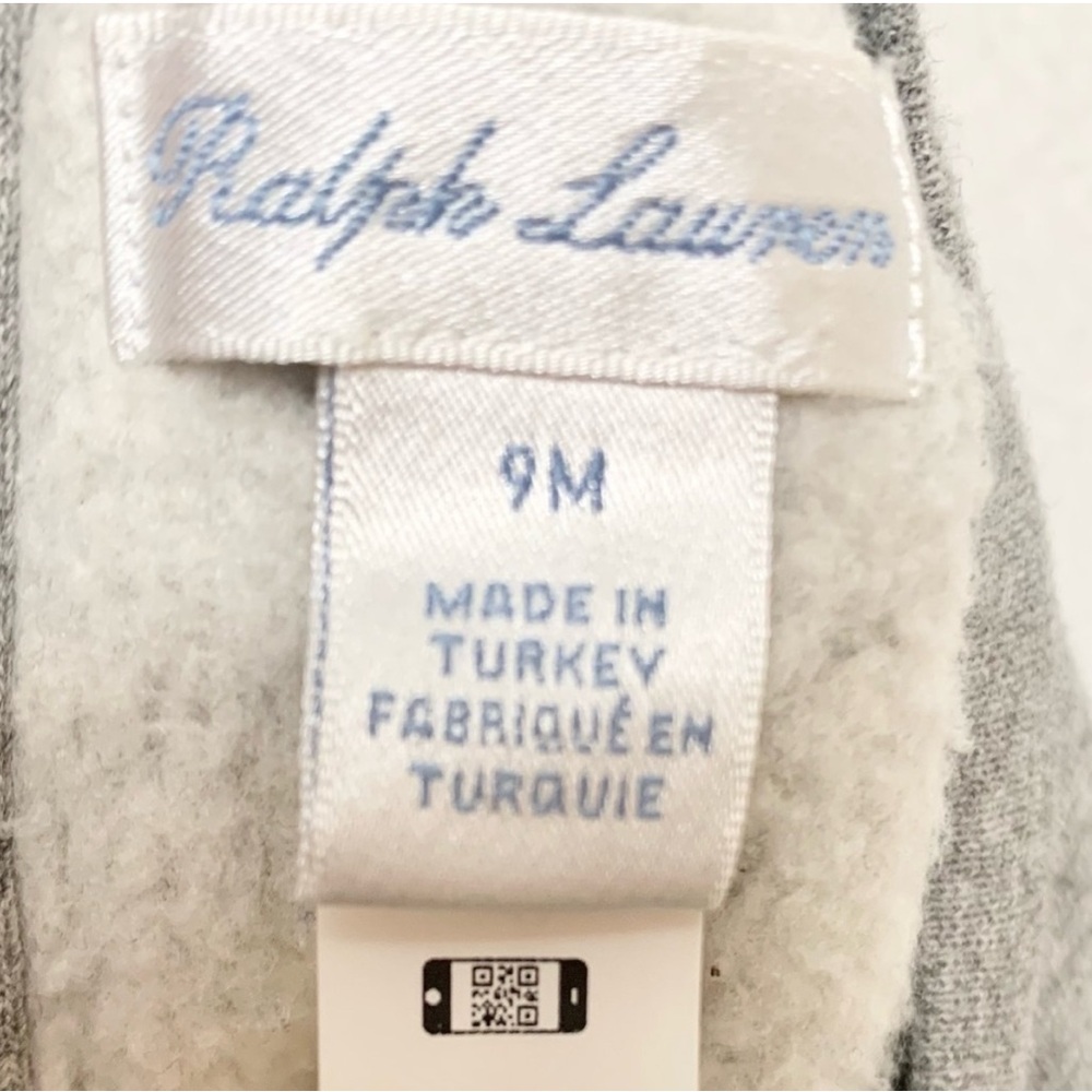 Polo Ralph Lauren Buffalo Check Big Pony Fleece Coverall Romper Onesie - Picture 2 of 6